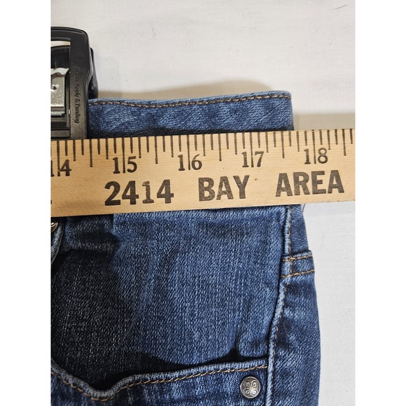 Lane Bryant Womens Jeans Size 16 Petite Simply Straight Mid Rise Medium Wash - Picture 7 of 16